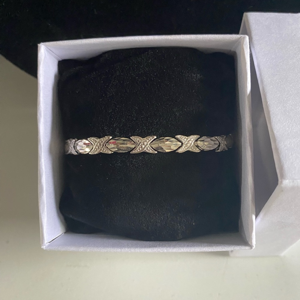 Sterling Silver xoxo bracelet